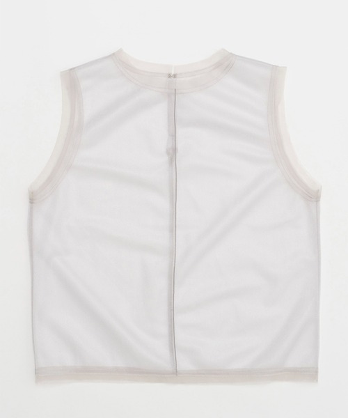 PRANK PROJECT(プランクプロジェクト)の「ミラーエンブリッシュレイヤードトップ / Mirror Embellished Layered Top(ベスト・レディース・ピンク/ブラック・FREE)」の20枚目の写真