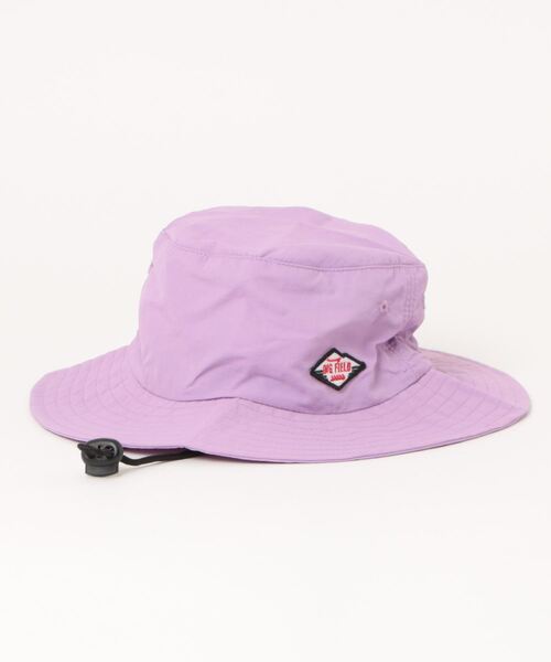 BIG FIELD（ビッグフィールド）の「サファリハット/UVカット（kids/S～L）（ハット・キッズ・ブラック/ライトブルー/オレンジ系その他/ピンク/ライトグリーン/ベージュ/オレンジ/パープル/イエロー・S/M/L）」の6枚目の写真