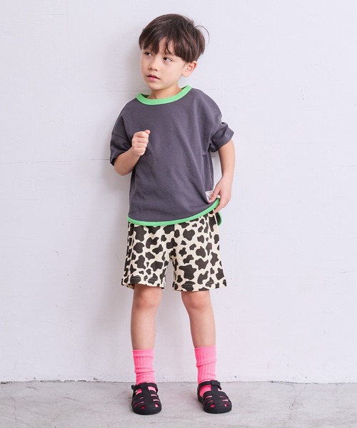 Life Support Products(ライフサポートプロダクツ)の「ミニウラケソウガラショートパンツ(80~150cm)(その他パンツ・キッズ・マスタード/チャコール/グリーン/ブラック・80/90/95/100/110/120/130/140/150)」の18枚目の写真