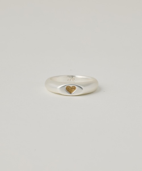 ANU(アヌ)の「petite heart ring - ペティットハートリング(リング・レディース・ゴールド/シルバー・9号/11号)」の16枚目の写真