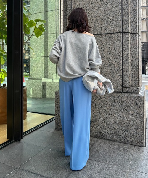 DouDou（ドゥドゥ）の「ダブルストレッチセンプレパンツ（スラックス・レディース・ホワイト系その他/ブルー/ブラック・38/36）」の18枚目の写真