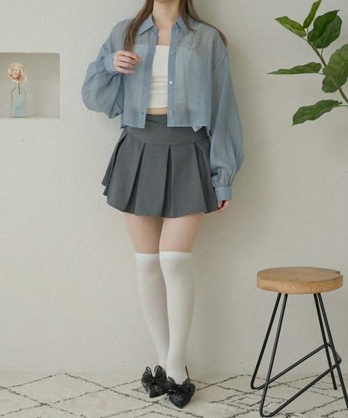 Ambre Neige(アンブルネージュ)の「ヨウリュウシアーブラウスWEB/EC限定商品(シャツ/ブラウス・レディース・ピンク/ライトグリーン/ブルー/オフホワイト・FREE)」の22枚目の写真
