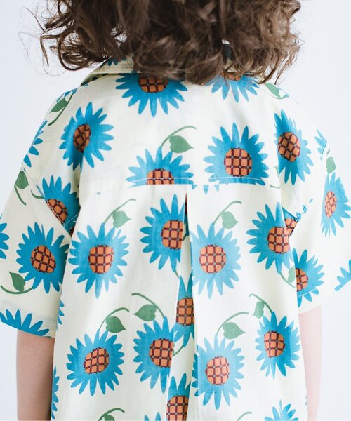 セール】ひまわりリゾートシャツ（シャツ/ブラウス）｜p.premier（ピー