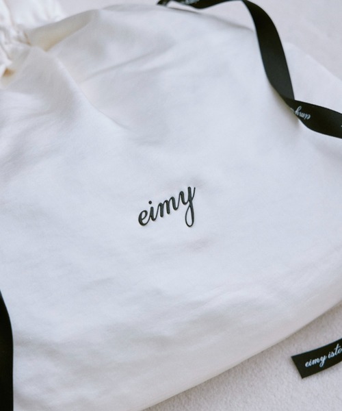 EIMY ISTOIRE（エイミーイストワール）の「eimy glitterリボントートバッグ（トートバッグ・レディース・ピンク/ホワイト/ライトベージュ/サックスブルー/ブラック・FREE）」の20枚目の写真