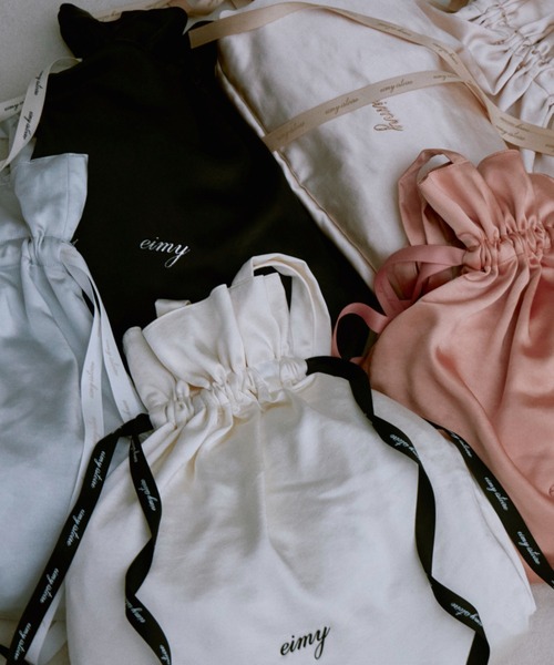 EIMY ISTOIRE（エイミーイストワール）の「eimy glitterリボントートバッグ（トートバッグ・レディース・ピンク/ホワイト/ライトベージュ/サックスブルー/ブラック・FREE）」の15枚目の写真