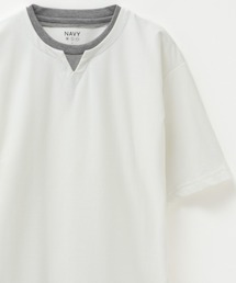 冷感キーネックTee