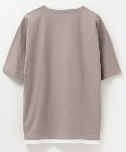 NAVY(ネイビー)の「冷感キーネックTee(Tシャツ/カットソー・メンズ・ブラック/ブラウン/ホワイト・XXL/XL/L/M/S)」の9枚目の写真