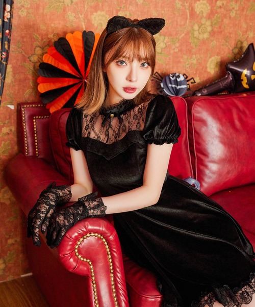セクシーキャット 白猫 コスチューム 仮装 コスプレ ハロウィン