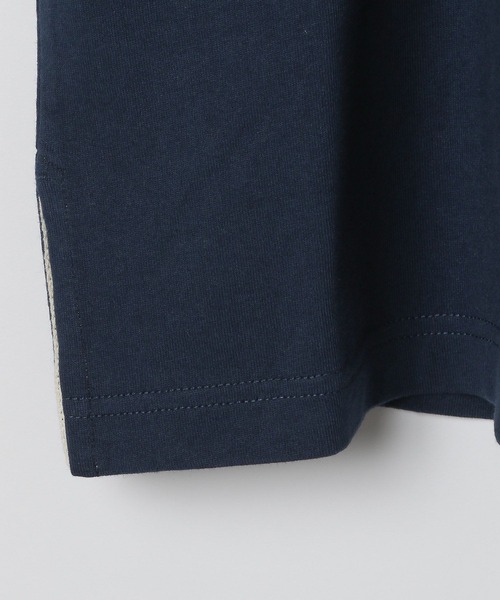 LOWRYS FARM（ローリーズファーム）の「シシュウラガーシャツＳＳ　122385（Tシャツ/カットソー・キッズ・ネイビー/レッド/グリーン・110cm/120cm/130cm/140cm/150cm）」の7枚目の写真