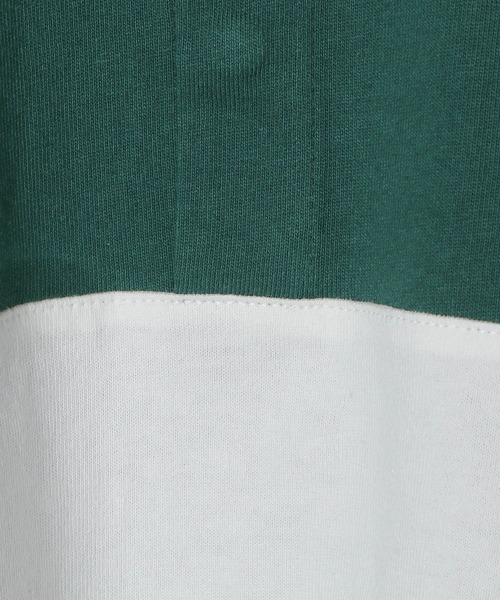 LOWRYS FARM（ローリーズファーム）の「シシュウラガーシャツＳＳ　122385（Tシャツ/カットソー・キッズ・ネイビー/レッド/グリーン・110cm/120cm/130cm/140cm/150cm）」の13枚目の写真