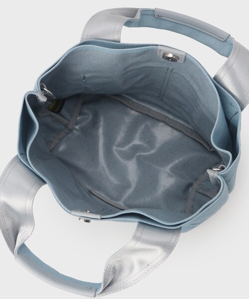 OPAQUE.CLIP（オペークドットクリップ）の「◆【2WAY】マルチポケットセパレートミドルトートバッグ（トートバッグ・レディース・ブルー/ブラック系4/グレー・00）」の10枚目の写真