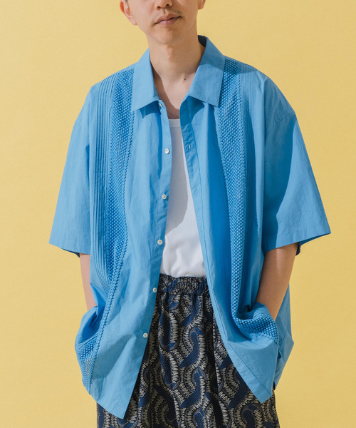 EDIFICE（エディフィス）の「india made ポプリン ピンタック シャツ（シャツ/ブラウス・メンズ・ブラック/ホワイト/サックスブルー・MEDIUM/LARGE）」の21枚目の写真