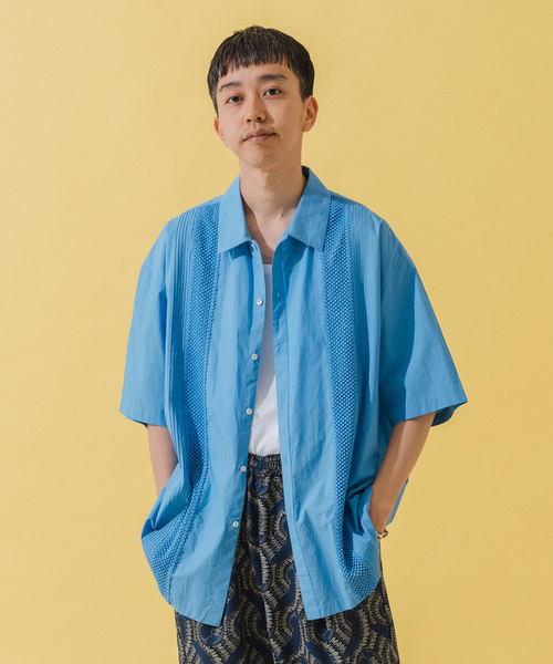 EDIFICE（エディフィス）の「india made ポプリン ピンタック シャツ（シャツ/ブラウス・メンズ・ブラック/ホワイト/サックスブルー・MEDIUM/LARGE）」の10枚目の写真