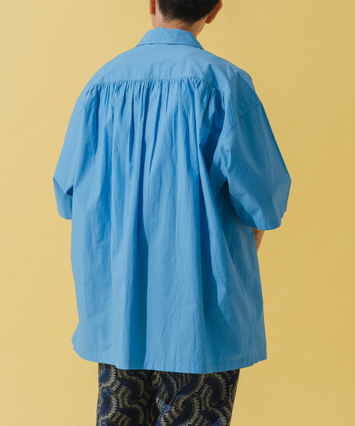 EDIFICE（エディフィス）の「india made ポプリン ピンタック シャツ（シャツ/ブラウス・メンズ・ブラック/ホワイト/サックスブルー・MEDIUM/LARGE）」の12枚目の写真