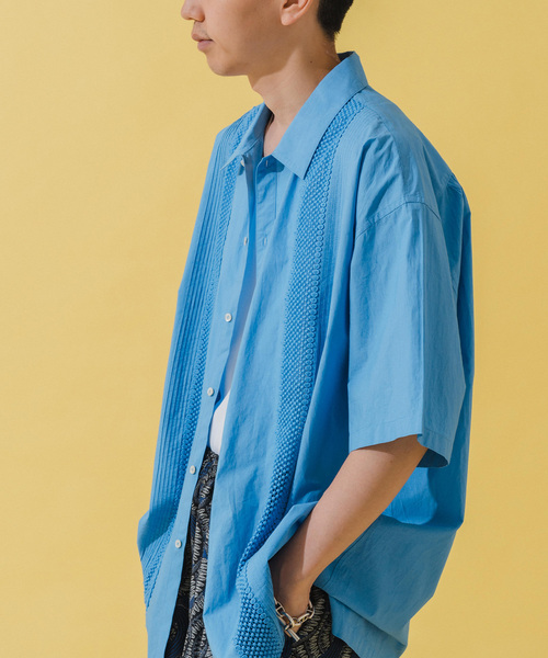 EDIFICE（エディフィス）の「india made ポプリン ピンタック シャツ（シャツ/ブラウス・メンズ・ブラック/ホワイト/サックスブルー・MEDIUM/LARGE）」の13枚目の写真