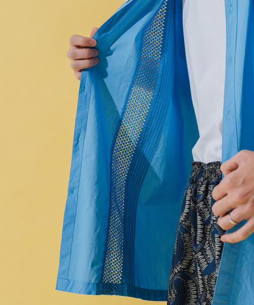 EDIFICE（エディフィス）の「india made ポプリン ピンタック シャツ（シャツ/ブラウス・メンズ・ブラック/ホワイト/サックスブルー・MEDIUM/LARGE）」の14枚目の写真