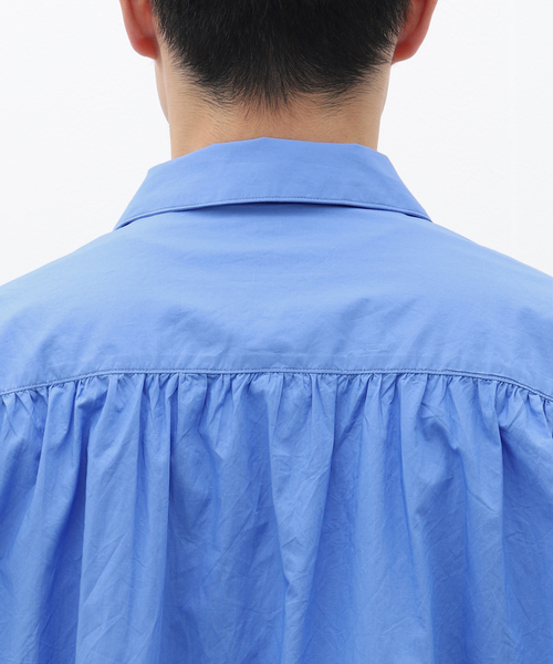 EDIFICE（エディフィス）の「india made ポプリン ピンタック シャツ（シャツ/ブラウス・メンズ・ブラック/ホワイト/サックスブルー・MEDIUM/LARGE）」の8枚目の写真