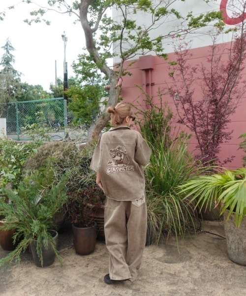 centimeter（センチメーター）の「CMT ruler baggy pants（デニムパンツ・メンズ・ネイビー/ブラック/ブラウン・X-LARGE/MEDIUM/LARGE）」の6枚目の写真