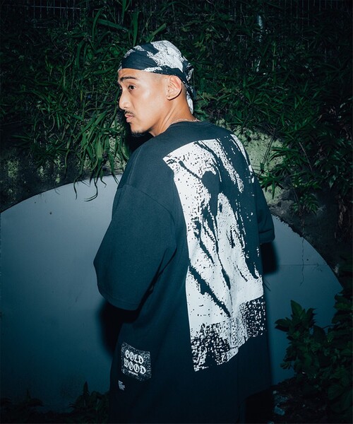 GOLDWOOD ARTWORKS × BEAMS T / T-shirt(BLACK)（Tシャツ/カットソー）｜BEAMS T（ビームスティー）