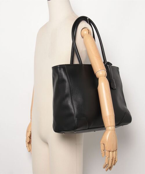 SONNE(ゾンネ)の「【SONNE /ゾンネ】CLAUDIO クラウディオ TOTE BAG(トートバッグ・メンズ・ネイビー/ブラック・FREE)」の3枚目の写真