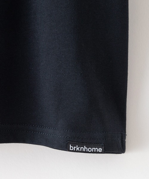 brknhome(ブロークンホーム)の「【brknhome/ブロークンホーム】 発泡プリントロゴ オーバーサイズ Tシャツ(Tシャツ/カットソー・メンズ・パープル/ホワイト/ブラック・LARGE/MEDIUM)」の22枚目の写真