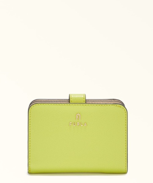 新品☆ FURLA(フルラ) ライトベージュ バニラ レザー 折り財布