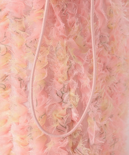 niko and...（ニコアンド）の「オリジナルフリルモチーフトートバッグ（トートバッグ・レディース・ピンク/アイボリー/ブラック・0）」の11枚目の写真