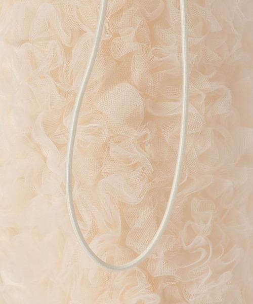 niko and...（ニコアンド）の「オリジナルフリルモチーフトートバッグ（トートバッグ・レディース・ピンク/アイボリー/ブラック・0）」の12枚目の写真