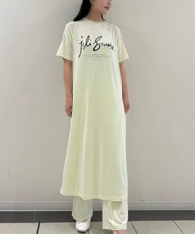 gelato pique（ジェラートピケ）の「COOLレーヨンロゴワンピース