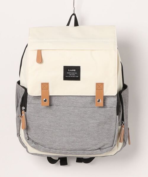 PARKS TOKYO SELECT(パークストウキョウセレクト)の「多機能 大容量 マザーズバッグ/リュックサック(バックパック/リュック・レディース・ブラック×グレー/ベージュ系/ブラック/グレー/ブルー・FREE)」の13枚目の写真