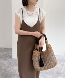 fredy emue | カットジョーゼットキャミワンピース(ワンピース)