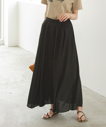 Noble | 《追加》シルキータフタマキシスカート(スカート)