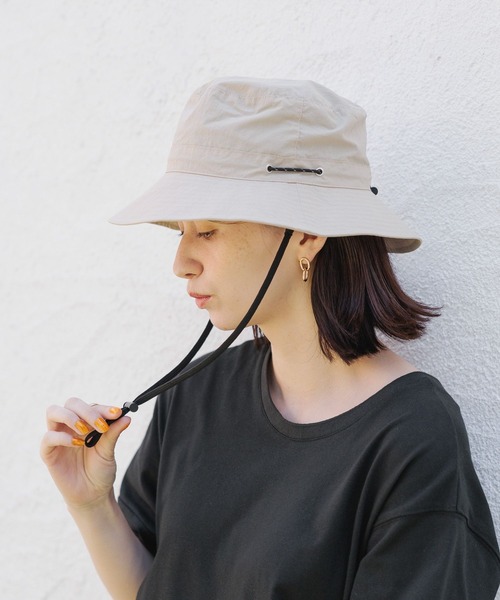 セール】撥水ナイロンサファリハット（ハット）｜studio CLIP