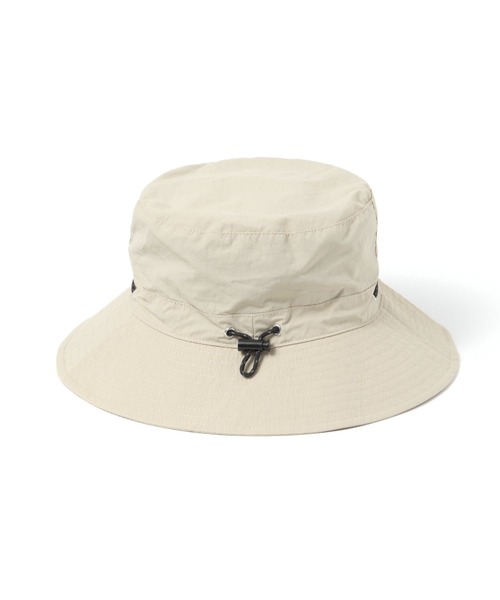 studio CLIP（スタディオクリップ）の「撥水ナイロンサファリハット（ハット・レディース・ベージュ/ブラック・FREE）」の9枚目の写真