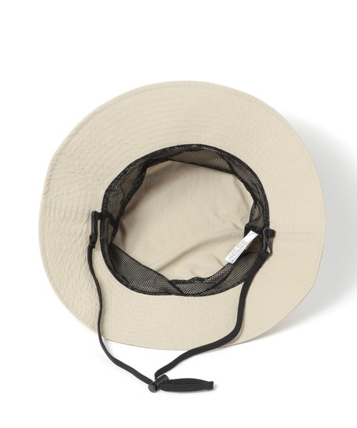studio CLIP（スタディオクリップ）の「撥水ナイロンサファリハット（ハット・レディース・ベージュ/ブラック・FREE）」の10枚目の写真