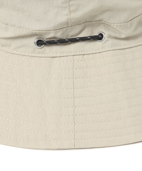 studio CLIP（スタディオクリップ）の「撥水ナイロンサファリハット（ハット・レディース・ベージュ/ブラック・FREE）」の11枚目の写真