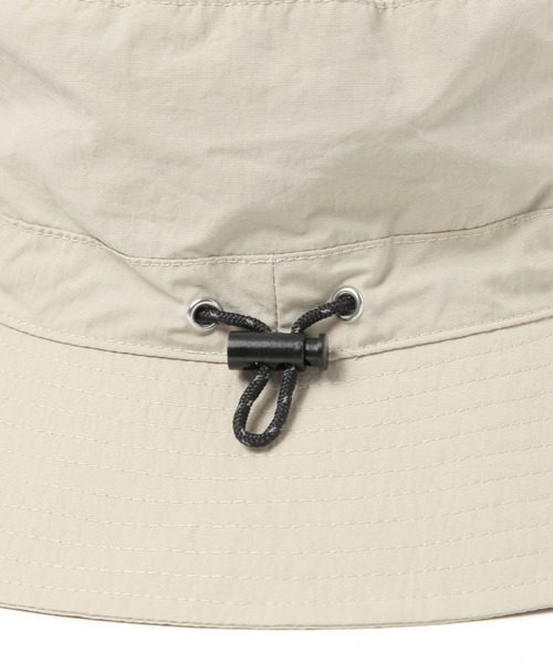 studio CLIP（スタディオクリップ）の「撥水ナイロンサファリハット（ハット・レディース・ベージュ/ブラック・FREE）」の12枚目の写真