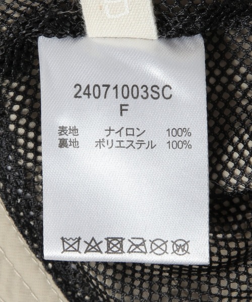 studio CLIP（スタディオクリップ）の「撥水ナイロンサファリハット（ハット・レディース・ベージュ/ブラック・FREE）」の17枚目の写真