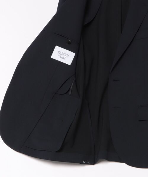 MACKINTOSH PHILOSOPHY（ﾏｯｷﾝﾄｯｼｭ ﾌｨﾛｿﾌｨｰ）の「トロッター エクストラソリッドジャケット キャバリーツイル（テーラードジャケット・メンズ・ダークネイビー・38/40）」の3枚目の写真