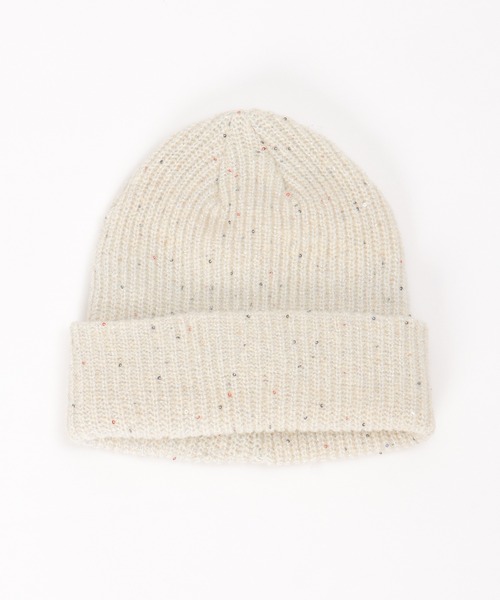 ikka（イッカ）の「スパンコールラメ混ニットワッチ（ニットキャップ/ビーニー・レディース・ピンク/オフホワイト/グレー/チャコールグレー・FREE）」の5枚目の写真
