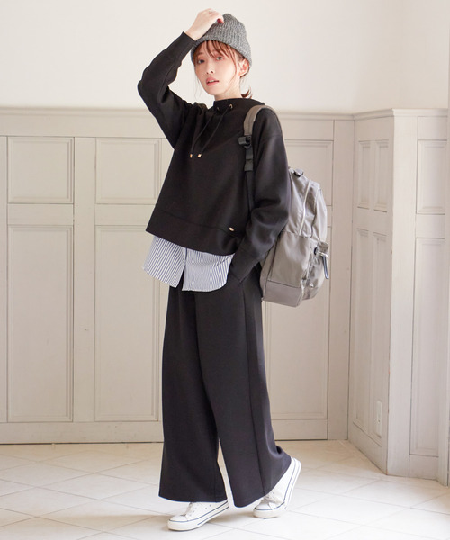 ikka（イッカ）の「スパンコールラメ混ニットワッチ（ニットキャップ/ビーニー・レディース・ピンク/オフホワイト/グレー/チャコールグレー・FREE）」の17枚目の写真