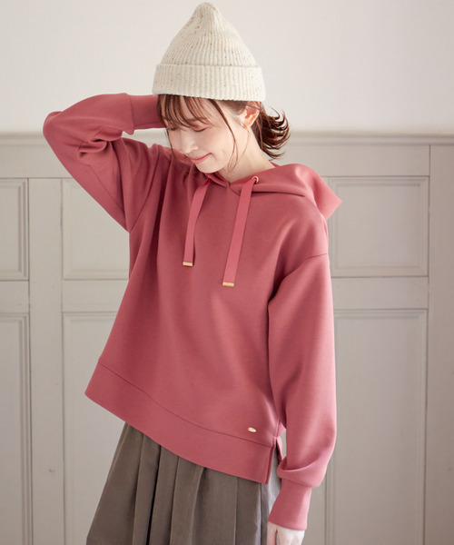 ikka（イッカ）の「スパンコールラメ混ニットワッチ（ニットキャップ/ビーニー・レディース・ピンク/オフホワイト/グレー/チャコールグレー・FREE）」の14枚目の写真