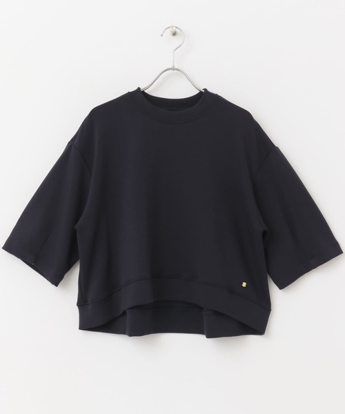 F by ROSSO(エフバイロッソ)の「F by ROSSO ダンボールコクーンプルオーバー(Tシャツ/カットソー・レディース・ホワイト/ネイビー・FREE)」の20枚目の写真