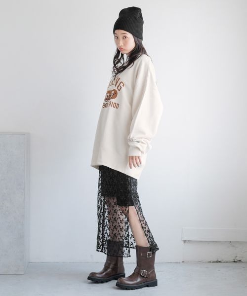 LOWRYS FARM(ローリーズファーム)の「ニットビーニー 138931(ニットキャップ/ビーニー・レディース・グレー/ブラック・FREE)」の9枚目の写真