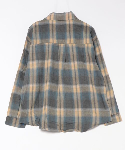 即購入OK  ブルーオンブレチェックシャツ（MA）（シャツ/ブラウス）｜NO WAY