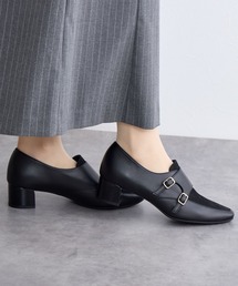 HIMIKO | 【Made in Japan】ダブルモンクストラップシューズ/641323(パンプス)