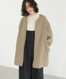 LEPSIM | ライトボアパイピングコート　140529(その他アウター)