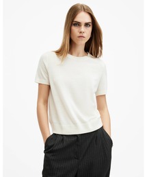 ALLSAINTS | BERN CREW NECK MERINO WOOL T-SHIRT | BERN クルー ネック メリノウール Tシャツ(Tシャツ/カットソー)