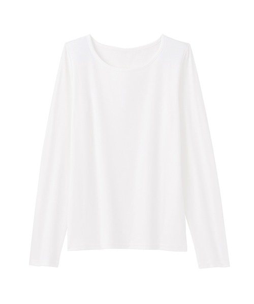 CHAN ME(チャンミ)の「【新色追加】ラウンドネックTシャツ(Tシャツ/カットソー・レディース・グレー/チャコールグレー/ブルー/ブラック/ホワイト/ピンク/グリーン系/ネイビー/オレンジ/ブラウン/チャコール・MEDIUM/LARGE/X-LARGE)」の19枚目の写真