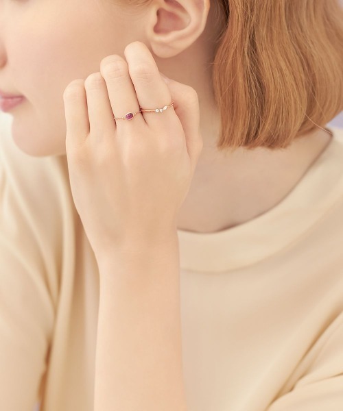 Canal 4℃（カナルヨンドシー）の「【数量限定】シルバー リング 2本